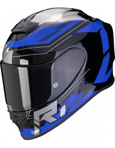CASCO SCORPION EXO-R1 EVO AIR BLAZE BLACK BLUE