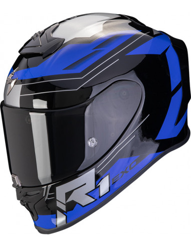 CASCO SCORPION EXO-R1 EVO AIR BLAZE BLACK BLUE