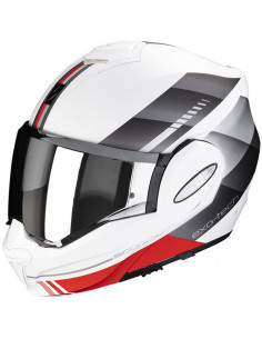 CASCO SCORPION EXO-TECH EVO GENRE WHITE / RED