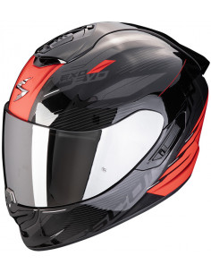 CASCO SCORPION EXO-1400 EVO II AIR LUMA BLACK RED