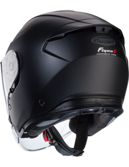 CASCO CABERG FLYON II SOLID MATT BLACK