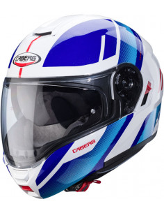CASCO CABERG LEVO X MANTA WHITE BLUE RED 06
