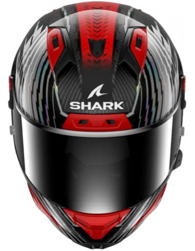 CASCO SHARK AERON EDGY CARBON RED CHROM