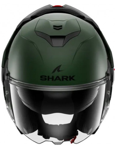 Casco Shark Oxo Blank Mat Dark Green Matt G02