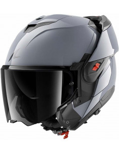 Casco Shark Oxo Dark Shadow Gun Silver S05