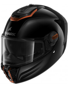 CASCO SHARK SPARTAN RS BLANK SP BLACK CUPPER KCK