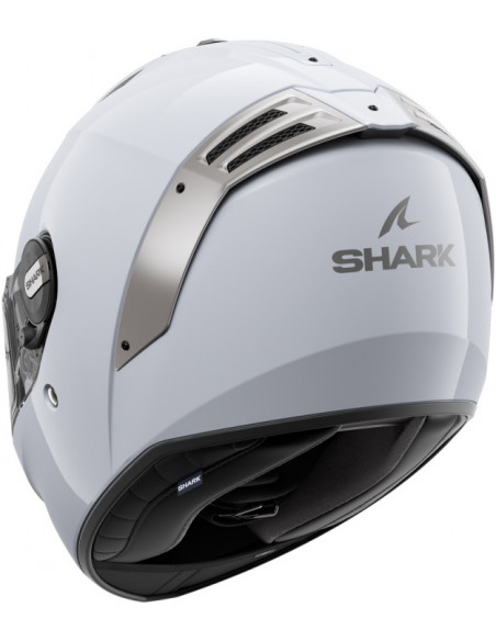 CASCO SHARK SPARTAN RS BLANK WHITE SILVER W01