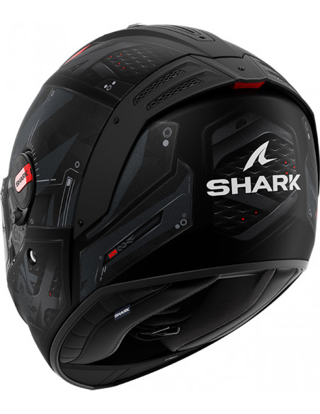 CASCO SHARK SPARTAN RS STINGREY GREY RED KAR