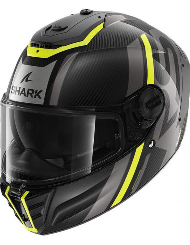 CASCO SHARK SPARTAN RS C B  SHAWN GREY YELLOW DYA