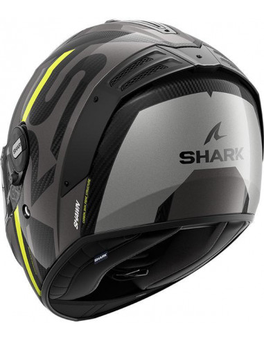 CASCO SHARK SPARTAN RS C B  SHAWN GREY YELLOW DYA