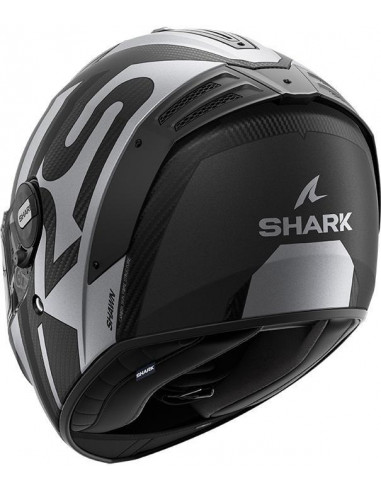 CASCO SHARK SPARTAN RS C B  SHAWN BLACK WHITE DKS