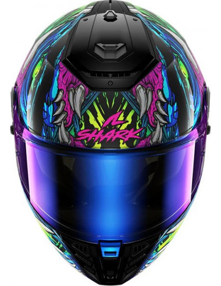 CASCO SHARK SPARTAN RS SHAYTAN GREEN VIOLET KGV