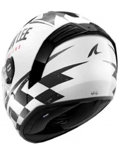 CASCO SHARK SPARTAN RS RACESHOP WHITE WKR 2