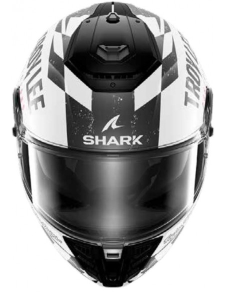 CASCO SHARK SPARTAN RS RACESHOP WHITE WKR