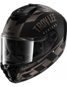 CASCO SHARK SPARTAN RS RACESHOP MATT BLACK KAS