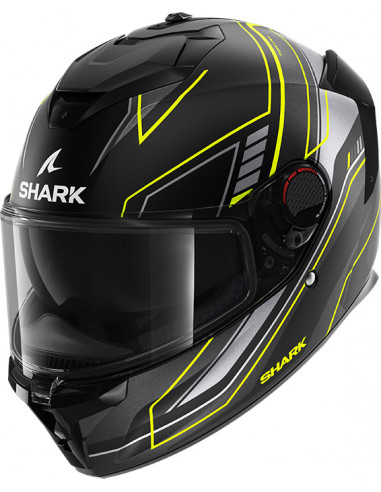 CASCO SHARK SPARTAN GT PRO TORYAN GREY YELLOW KYA