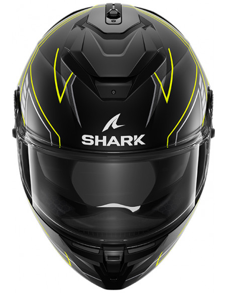 CASCO SHARK SPARTAN GT PRO TORYAN GREY YELLOW KYA