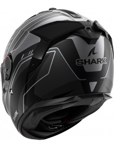 CASCO SHARK SPARTAN GT PRO TORYAN BLACK GREY KAA 2