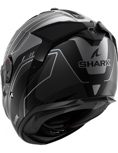 CASCO SHARK SPARTAN GT PRO TORYAN BLACK GREY KAA