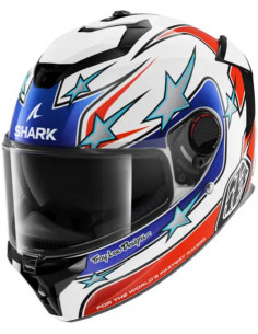 CASCO SHARK SPARTAN GT PRO FLAGSTAFF BLUE RED WRB
