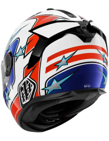 CASCO SHARK SPARTAN GT PRO FLAGSTAFF BLUE RED WRB