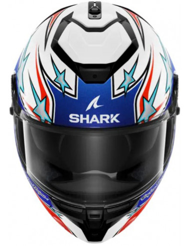 CASCO SHARK SPARTAN GT PRO FLAGSTAFF BLUE RED WRB