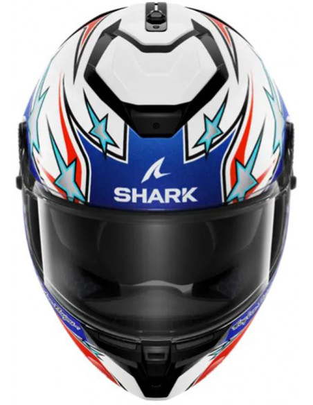 CASCO SHARK SPARTAN GT PRO FLAGSTAFF BLUE RED WRB