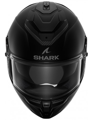 CASCO SHARK SPARTAN GT PRO C  BLANK BLACK MAT KMA