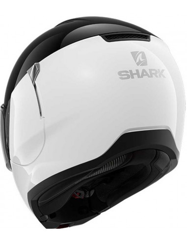CASCO SHARK EVOJET DUAL BLANK WHITE/BLACK