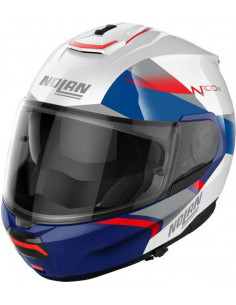 CASCO NOLAN N100 6 PALOMA N-COM BLUE RED 028