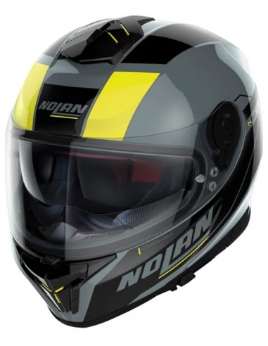 CASCO NOLAN N80-8 MANDRAKE GREY / YELLOW 048