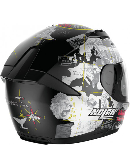 CASCO NOLAN N60-6 C  CHECA FLAT BLACK 49