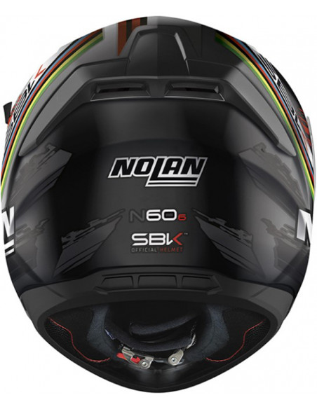 CASCO NOLAN N60-6 SBK FLAT BLACK 56