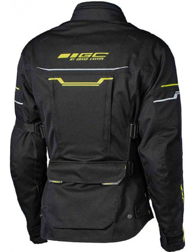 CHAQUETA GRAND CANYON CATANIA BIG SIZE BLACK YELLO