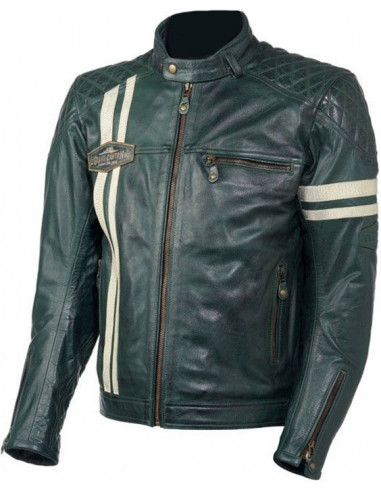 CHAQUETA GRAND CANYON BIKEWEAR LEATHER KIRK GREEN