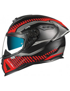 CASCO NEXX SX 100R SKIDDER BLACK RED