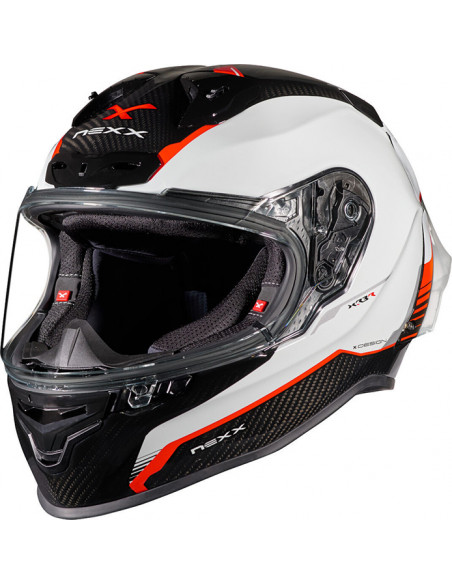 CASCO NEXX X R3R CARBON WHITE RED