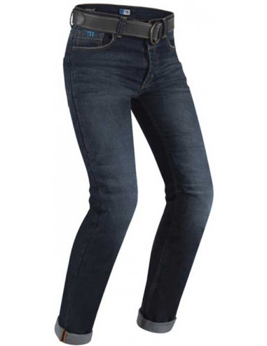 PANTALON VAQUERO PMJ CAFE RACE BLUE