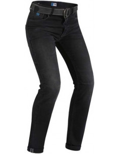PANTALON VAQUERO PMJ CAFE RACE BLACK