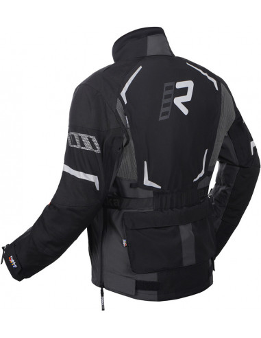 Chaqueta RUKKA Ventu-R Black Grey White
