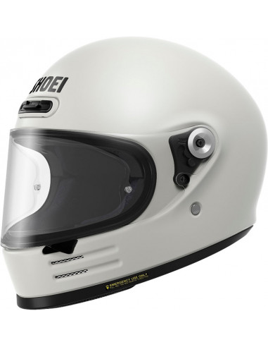 CASCO SHOEI GLAMSTER 06 SOLID OFF WHITE