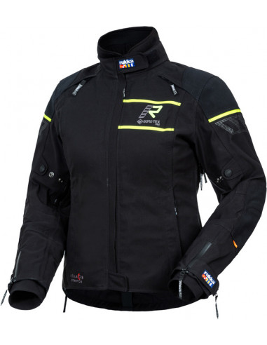 CHAQUETA RUKKA RAPTORINA BLACK / YELLOW 994