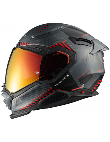 CASCO NEXX X WST 3 FLUENCE MATT GREY RED