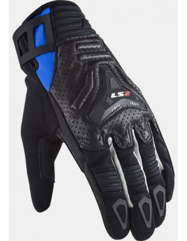 GUANTE LS2 ALL TERRAIN MAN BLACK / BLUE