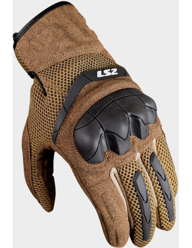 GUANTE LS2 KUBRA MAN BROWN