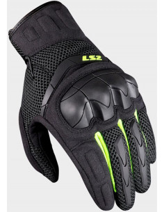 GUANTE LS2 KUBRA MAN BLACK YELLOW