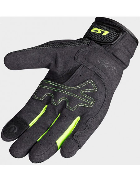 GUANTE LS2 KUBRA MAN BLACK YELLOW