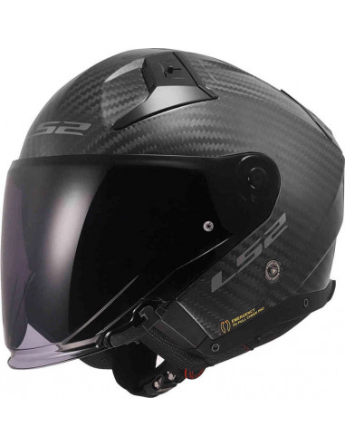 CASCO LS2 OF603 INFINITY II MATT CARBON 06