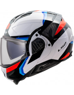Casco LS2 FF910 Advant II Triple Blue Red