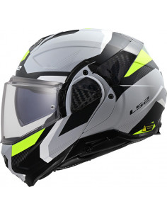 Casco LS2 FF910 Advant II Triple Matt Grey Yellow 2